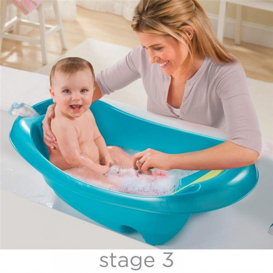 Summer Infant - Set Cadita si suport de baita Splish n Splash - Blue 3