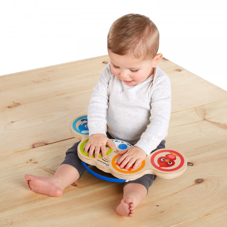 Baby Einstein ??? Jucarie muzicala de lemn Hape Magic Touch Drum??? 1