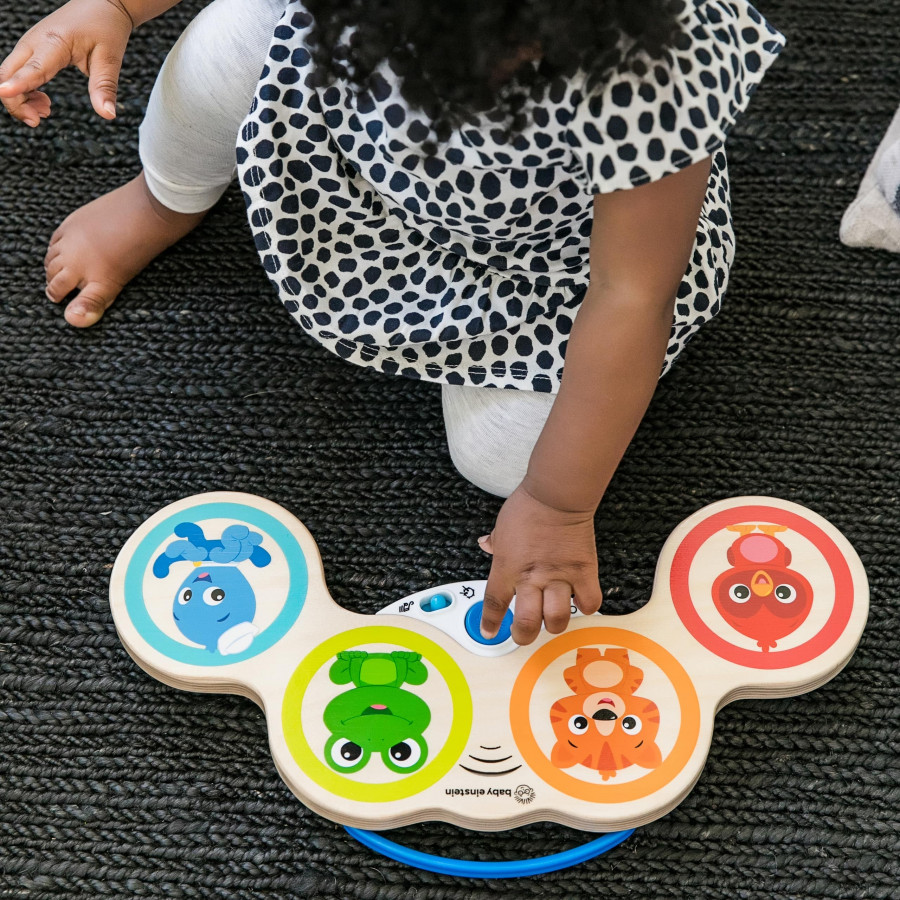 Baby Einstein ??? Jucarie muzicala de lemn Hape Magic Touch Drum??? 4