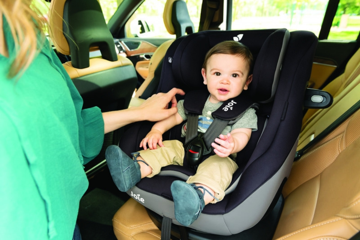 Joie - Scaun auto Spin Safe cu ISOFIX, Black Pepper, 0-18 kg 11