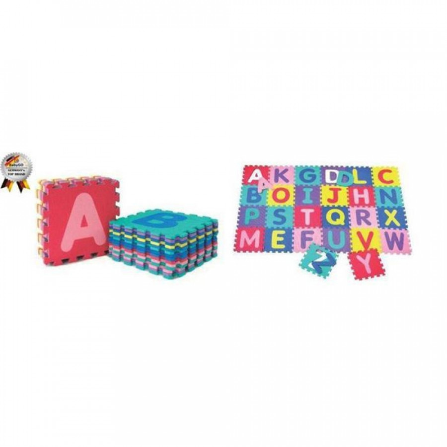 BabyGo - Salteluta de joaca cu litere Puzzle 26 piese 0