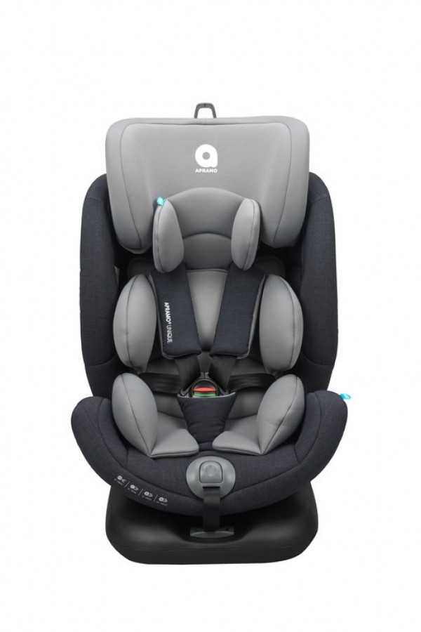 Apramo - Scaun auto rotativ Unique Agate Grey, 0 - 36 kg 5