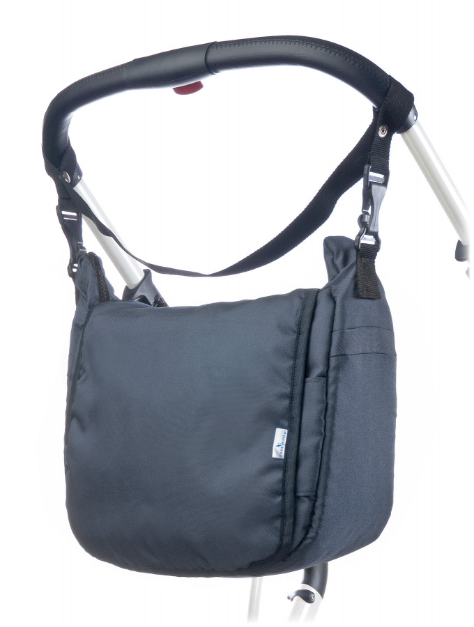 Geanta pentru carucior Caretero CLASSIC Graphite 0