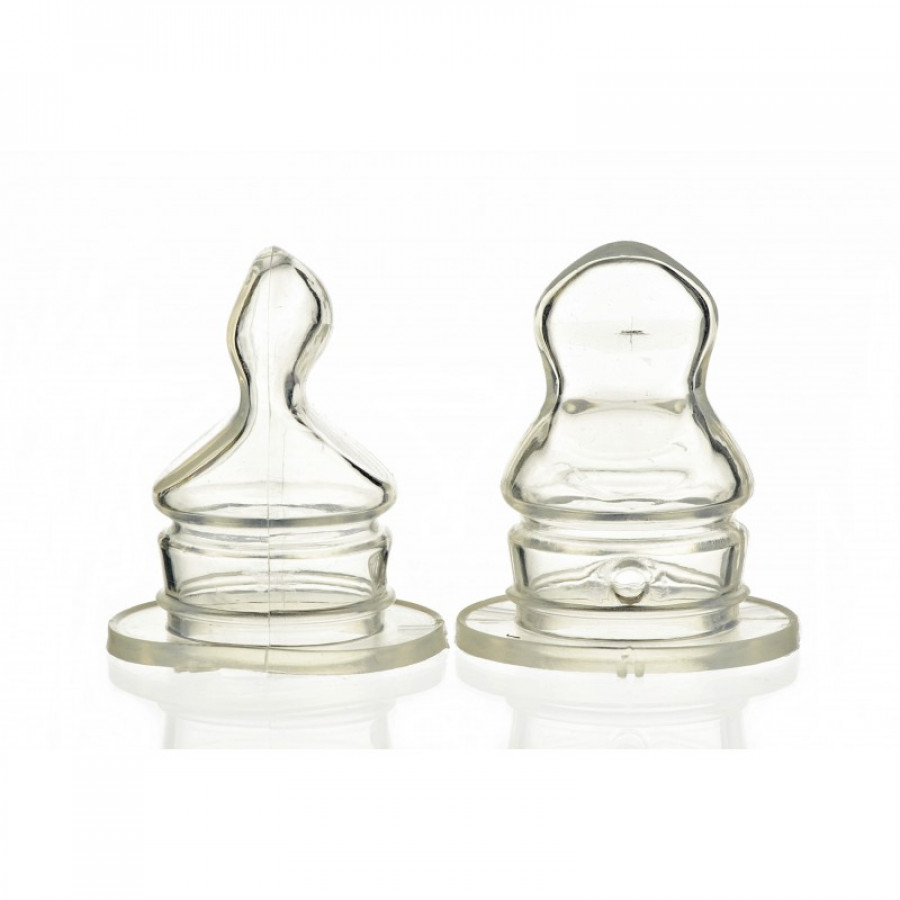 Set 2 tetine Minut Baby ortodontice silicon, 0+, 3+, 6+, 6+ lichide groase 1