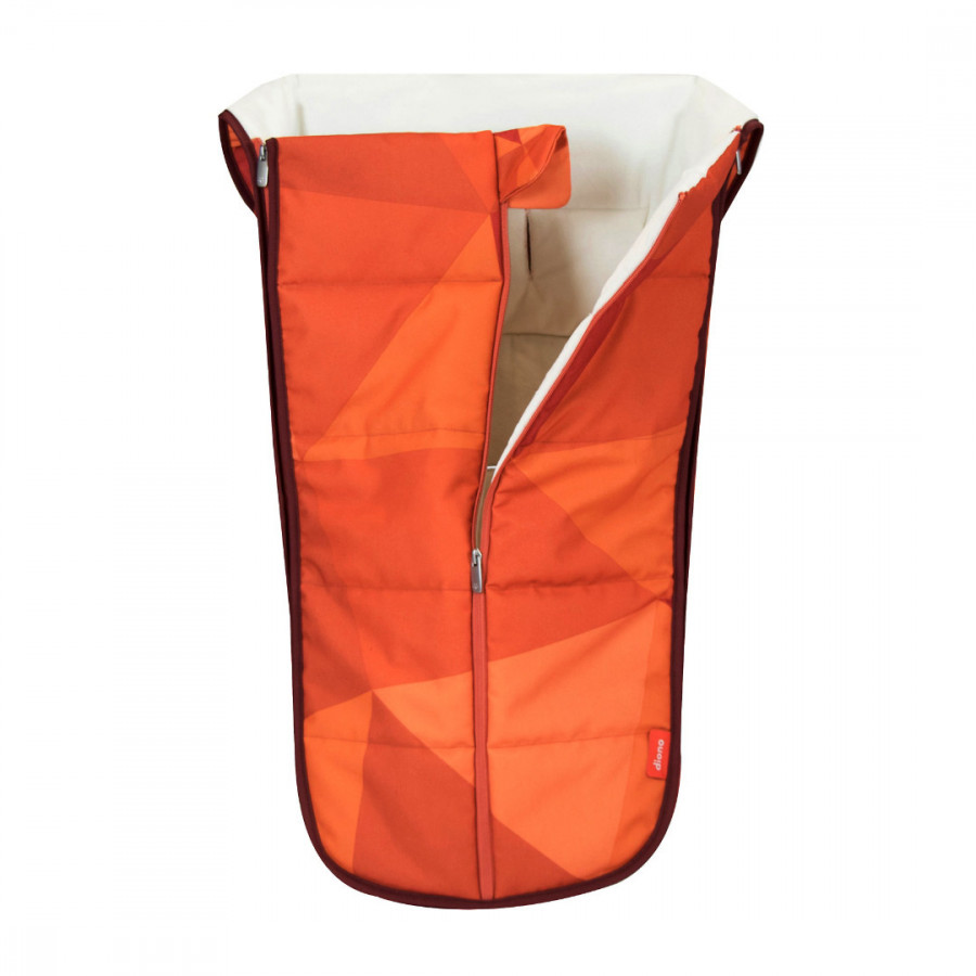 Sac de picioare carucior Diono Quantum 2 Orange Facet 5