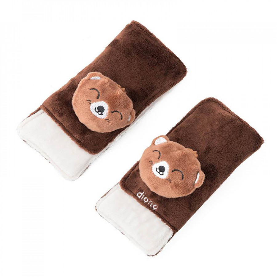 Protectii centuri Diono Soft Wraps cu jucarie Ursulet 1
