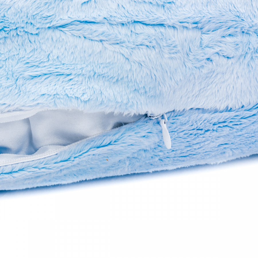 Husa blanita pentru perna de alaptare Fiki Miki Colectia Mis Mat Bleu 72 cm 1