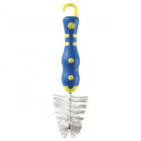 Perie mini pentru suzete si tetine, cu maner antialunecare, 0+ luni, nip 37011 4
