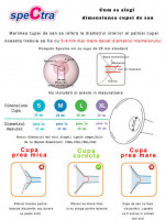 Set cupa pentru san - 32 mm 2