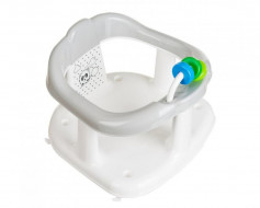 Scaun de baie bebelusi Panda White-Grey 2