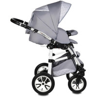 Carucior Flamingo Easy Drive 3 in 1 - Vessanti - Light Gray 3