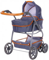 Carucior pentru papusi 3 in 1 Coco Dark Blue 2