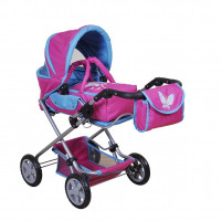 Set carucior pentru papusi si troller Luke Fairy 2
