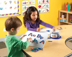 Set constructie magnetic - Litere si cifre 3