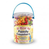 Set pentru sortat si numarat - Familia mea (72 piese) 2