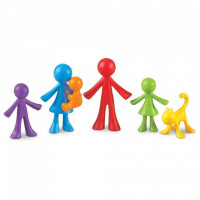 Set pentru sortat si numarat - Familia mea (72 piese) 3