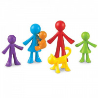 Set pentru sortat si numarat - Familia mea (72 piese) 6