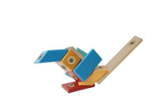Set magnetic din lemn - 14 piese 2