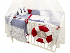 Lenjerie MyKids Ocean 9 Piese 120x60 cm 3