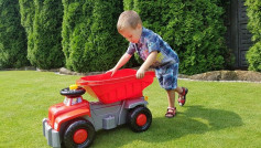 Camion basculant Carrier red 5