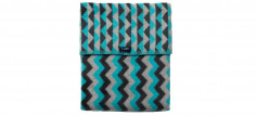 Paturica bebelusi Bumbac Zigzag 75x100 Womar Zaffiro AN-KBZ-01 4
