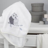 Paturica pufoasa din fleece 90x70 cm Comfi Love Owl 844319 2