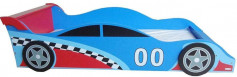 Pat cu cadru din lemn Racing Car 2