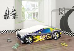 Pat Tineret MyKids Race Car 06 Black-140x70 2