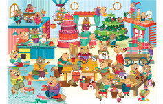 Puzzle cu surprize - Makermax (100 piese) 3