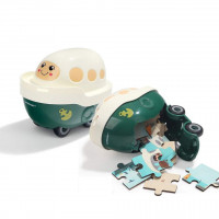 Puzzle din lemn - Vaporas 2