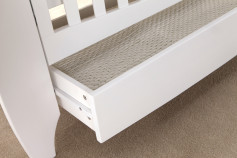 Tutti Bambini - Set mobilier Katie Alb format din 2 piese: patut si comoda 8