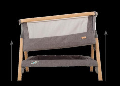 Tutti Bambini - Patut 2 in 1 co-sleeper CoZee Oak 4