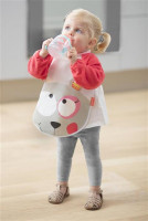 Badabulle – Baveta cu maneci lungi Pink Bear 2