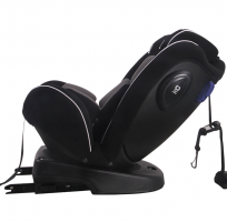BabyGo - Scaun auto rotativ cu isofix Nova 360° Grey, 0 - 36 kg 5