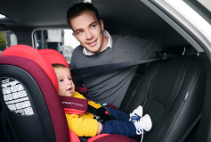 Apramo - Scaun auto rotativ Unique Ruby Red, 0 - 36 kg 2