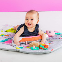 Bright Starts - Salteluta de activitati & Casuta de papusi Floors of Fun 6