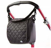 Geanta matlasata pentru carucior Caretero Graphite 2