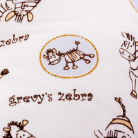 Perna de alaptare fiziologica Fiki Miki husa din bumbac bej 72 cm 2